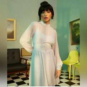 Beetle juice Beetle juice Astrid mesh long sleeve dress size M